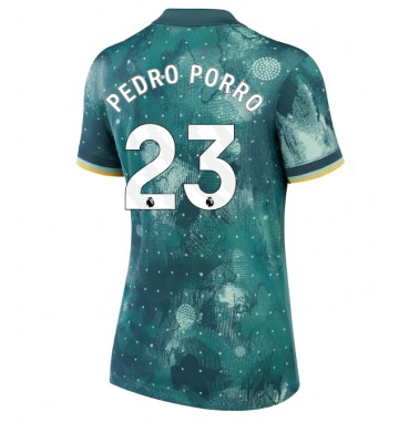 Tottenham Hotspur Pedro Porro #23 Tredjetröja Dam 2024-25 Kortärmad